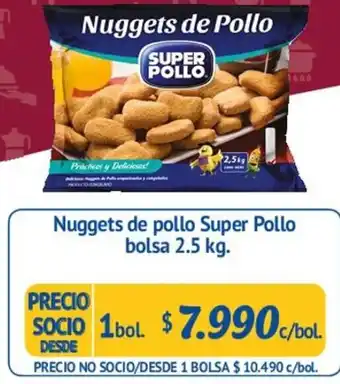 Alvi Nuggets de Pollo Super Pollo Bolsa 1bol. 2.5kg oferta