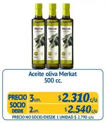 Alvi Aceite Oliva Merkat 3un 500cc oferta