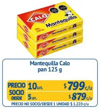Alvi Mantequilla Calo Pan 10un. 125g oferta