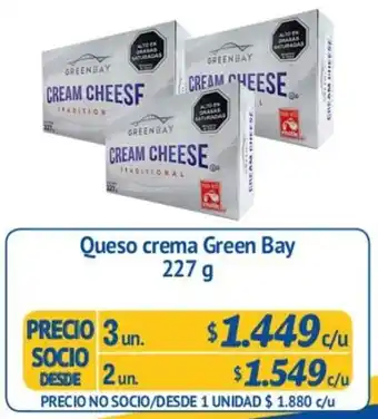 Alvi Queso Crema Green Bay 3un. 227g oferta
