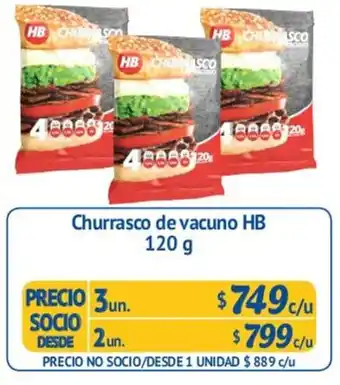 Alvi Churrasco de Vacuno HB 3un. 120g oferta