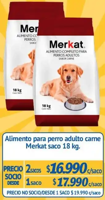Alvi Alimento para Perro Adulto Came Merkat Saco 18kg oferta
