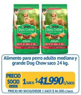 Alvi Alimento para Perro Adulto Madiana y Grande Dog Chow Saco 24kg oferta