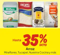 Unimarc Arroz miraflores, tucapel, nuestra cocina y más oferta