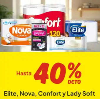 Elite, nova, confort y lady soft