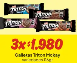 Unimarc Triton mckay galletas variedades oferta