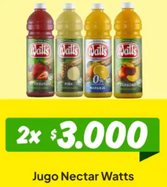 Watts jugo nectar