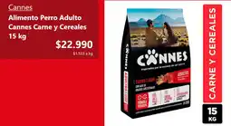 Santa Isabel Cannes alimento perro adulto oferta