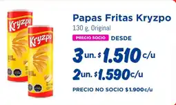 Alvi Kryzpo papas fritas oferta