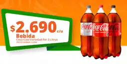 Supermercado El Trébol Coca-Cola oferta