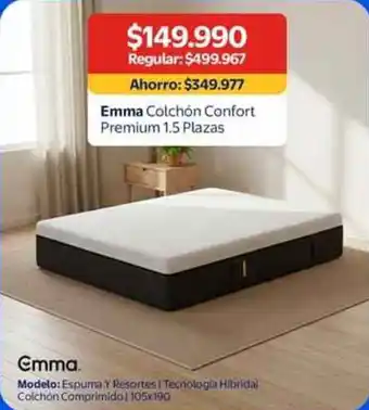 Emma colchón confort premium