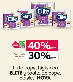 Tottus Elite todo papel higiénico oferta