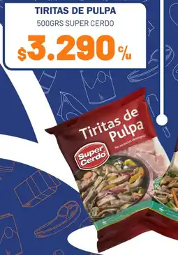 Provimarket Tiritas de pulpa super cerdo oferta