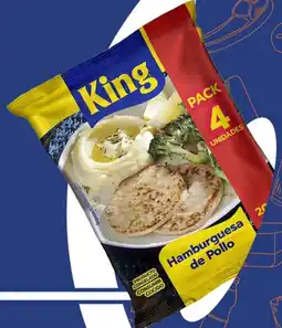 Provimarket King hamburguesas de pollo oferta