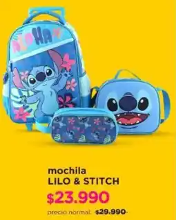Ripley Lilo & stitch mochila oferta