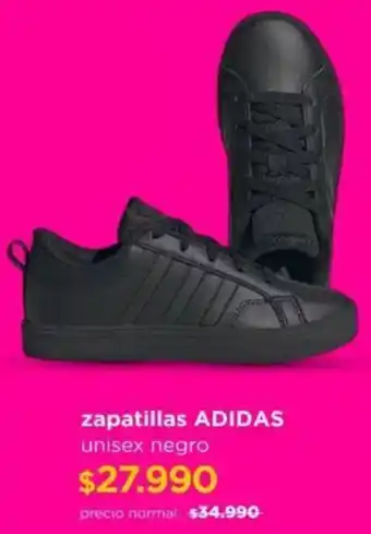 Adidas zapatillas unisex negro
