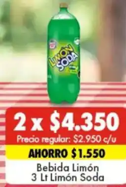 Super Bodega a Cuenta Limón soda bebida oferta