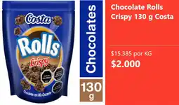 Super Bodega a Cuenta Costa chocolate rolls crispy oferta