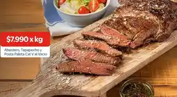 Lider Abastero, tapapecho y posta paleta cat v al vacío oferta