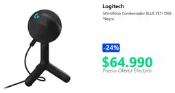 PC Factory Logitech micrófono condensador oferta