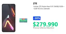 PC Factory Zte celular zte nubia neo3 gt oferta