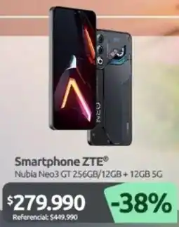 PC Factory Smartphone zte nubia neo3 gt oferta