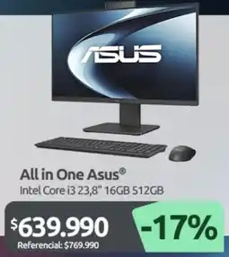PC Factory Asus all in one oferta