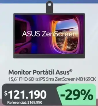 Asus monitor portátil