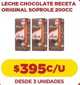Comercial Castro Soprole leche chocolate receta original oferta