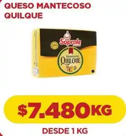 Comercial Castro Soprole queso mantecoso quilque oferta