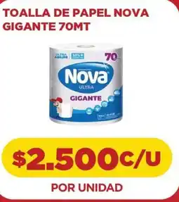 Comercial Castro Nova gigante toalla de papel oferta