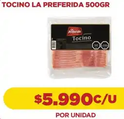 Comercial Castro La preferida tocino oferta