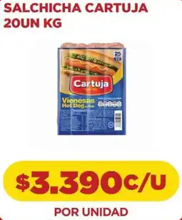 Comercial Castro Cartuja salchicha oferta