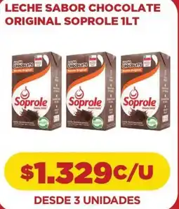 Comercial Castro Soprole leche sabor chocolate original oferta