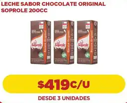Comercial Castro Soprole leche sabor chocolate original oferta