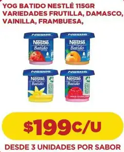 Comercial Castro Nestlé yog batido oferta
