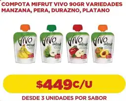 Comercial Castro Vivo compota mifrut oferta