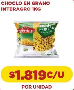 Comercial Castro Choclo en grano interagro oferta