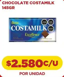 Comercial Castro Costamilk chocolate oferta