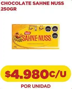 Comercial Castro Sahne nuss chocolate oferta