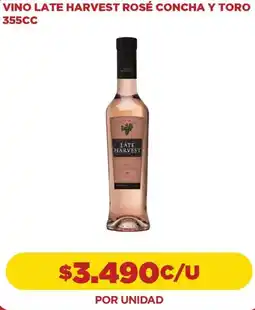 Comercial Castro Vino late harvest rosé concha y toro oferta