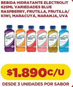 Comercial Castro Bebida hidratante electrolit oferta