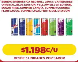 Comercial Castro Bebida energética red bull oferta