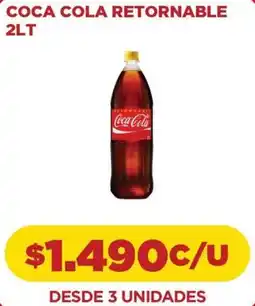Comercial Castro Coca cola retornable oferta