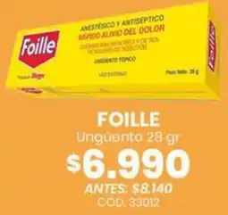 Cruz Verde Foille unguento oferta