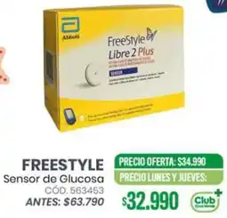 Cruz Verde Freestyle sensor de glucosa oferta