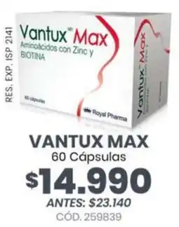 Cruz Verde Vantux max oferta