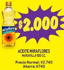 Alvi Miraflores aceite maravilla oferta