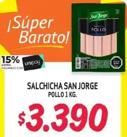 Alvi San jorge salchicha pollo oferta