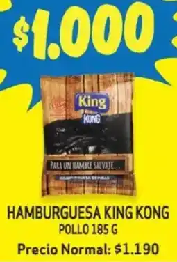 Alvi King kong hamburguesa pollo oferta